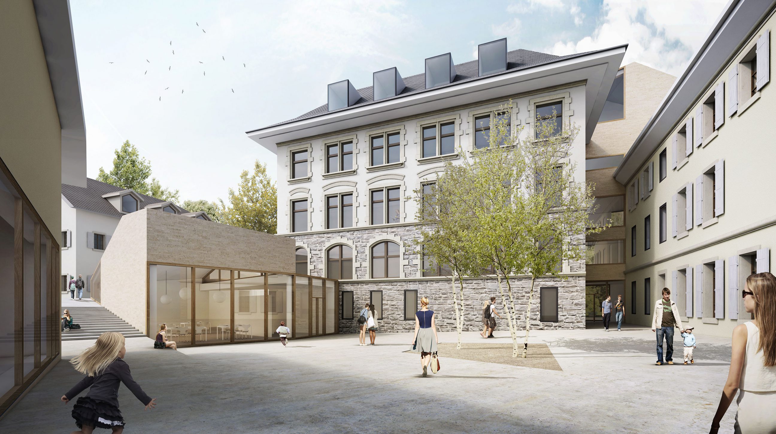 school and prefecture transformation image